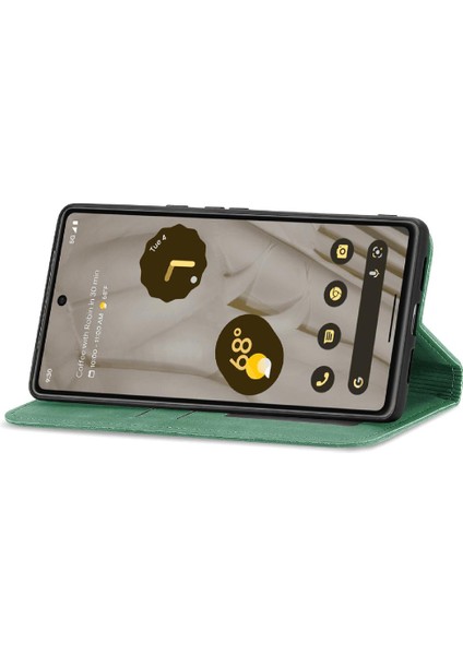 Google Pixel 7A Cüzdan Kılıf Basit Iş Kordon Için Kılıf (Yurt Dışından) modelleri