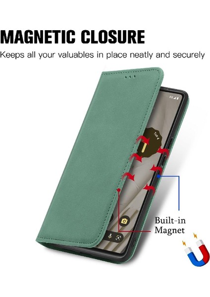 Google Pixel 7A Cüzdan Kılıf Basit Iş Kordon Için Kılıf (Yurt Dışından) fırsatları
