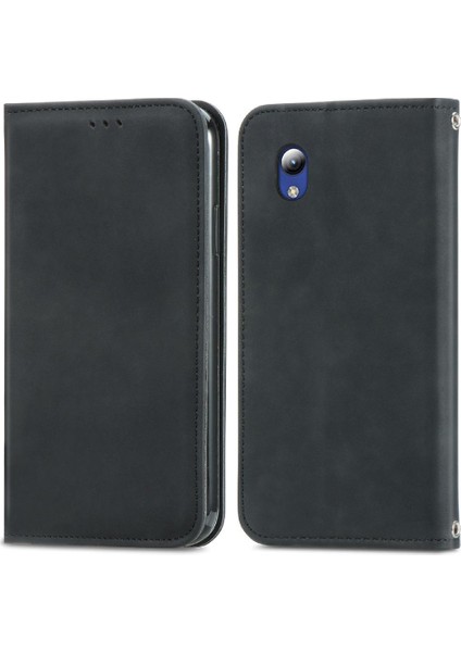 Zte Blade Zte Lite Cüzdan Fermuar Deri Kılıf Basit Iş Için Kılıf (Yurt Dışından)