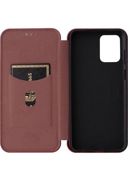 Motorola Moto G53 Manyetik Karbon Fiber Tam Koruma Kartı Için Kılıf (Yurt Dışından) modelleri