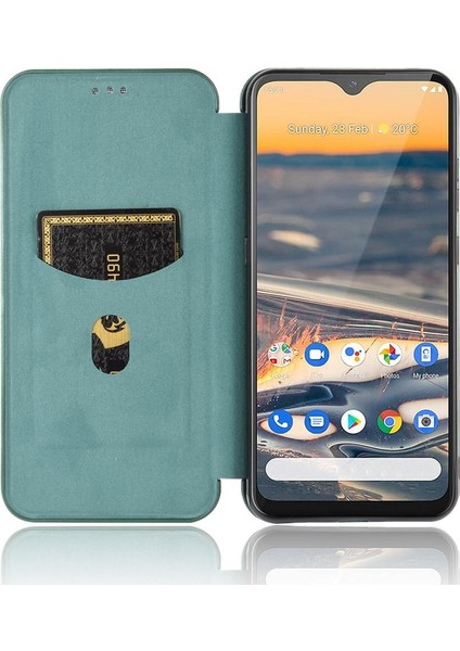 Nokia 5.3 Tam Koruma Kartı Ekleme Manyetik Karbon Fiber Için Kılıf (Yurt Dışından) fırsatları