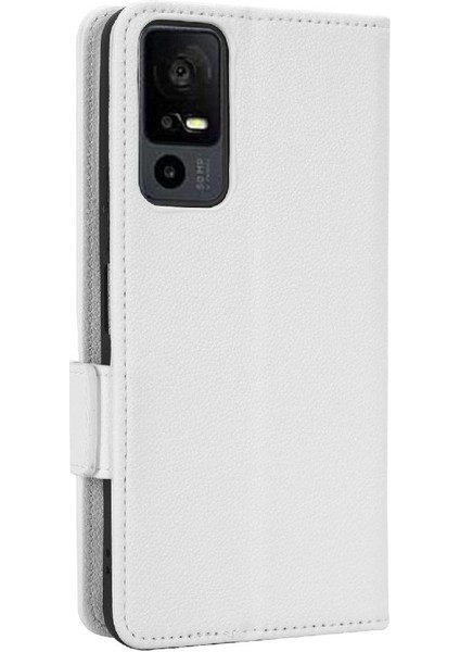 Tcl 40X 5g Için KILIF/T601D Yan Toka Cüzdan Kart Yuvaları Tutucu Pu Deri (Yurt Dışından) modelleri