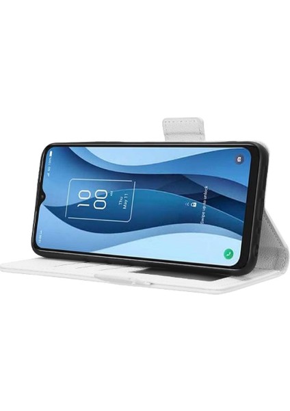 Tcl 40X 5g Için KILIF/T601D Yan Toka Cüzdan Kart Yuvaları Tutucu Pu Deri (Yurt Dışından) fırsatları
