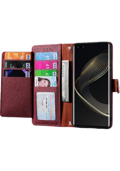 Huawei Nova 11 Için Kılıf Fermuar Cüzdan Aşk Deri Kılıf Kordon (Yurt Dışından) fiyatları