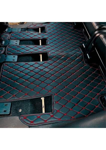 Mitsubishi Lancer Araca Özel 8d Taban Döşemeli Oto Paspas Takım / Siyah-Gri fırsatları