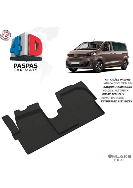 Fiat Scudo-Ulysee 4d Havuzlu Paspas 2022 ve Üzeri