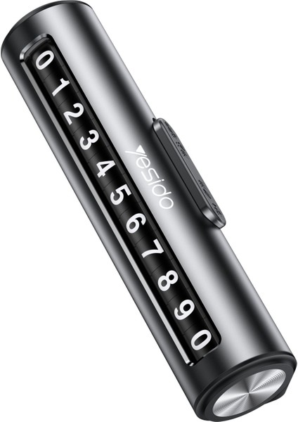 C202 Yapışkanlı Araç Numaratörü - Siyah 376008