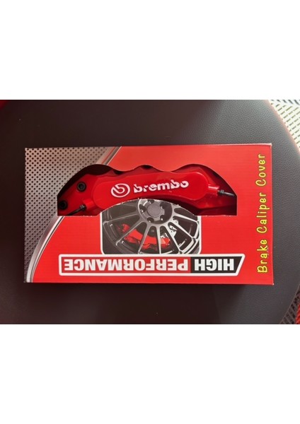 Kaliper Kapağı Kırmızı 4'lü