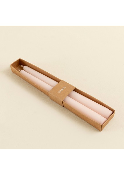 2li Şamdan Mumu 25 cm Pinky Açık Pembe fırsatları