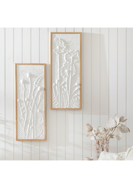 Jardin Naturel Tablo 43X103 cm Beyaz fiyatları