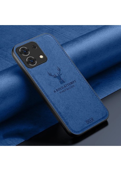 Xiaomi Redmi Note 13 Pro 4g Geyik Deseni Kumaş Cep Telefonu Kılıfı (Yurt Dışından)