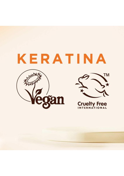 Keratinli Vegan Saç Kremi 355 ml - Yumuşaklık Ve Parlaklık modelleri