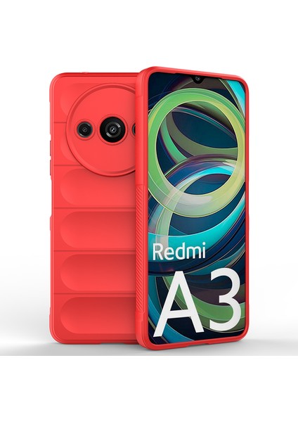 Xiaomi Redmi A3 Kalkan Silika Jeli Yumuşak Cep Telefonu Kılıfı (Yurt Dışından)