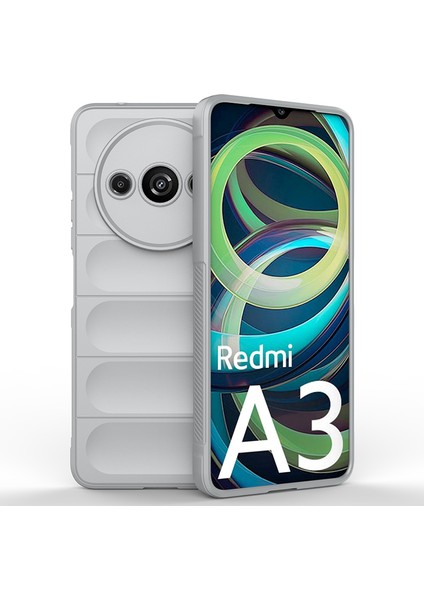 Xiaomi Redmi A3 Kalkan Silika Jeli Yumuşak Cep Telefonu Kılıfı (Yurt Dışından)
