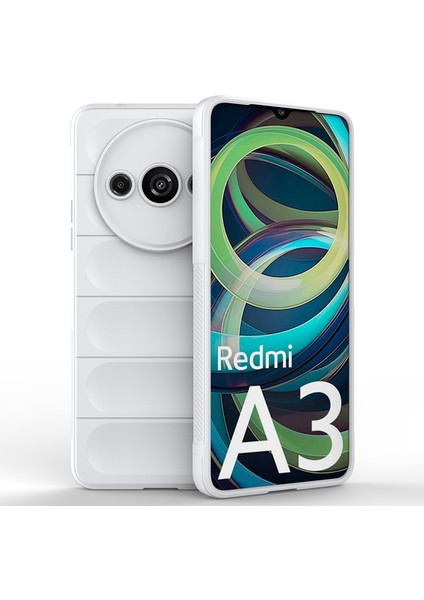 Xiaomi Redmi A3 Kalkan Silika Jeli Yumuşak Cep Telefonu Kılıfı (Yurt Dışından)