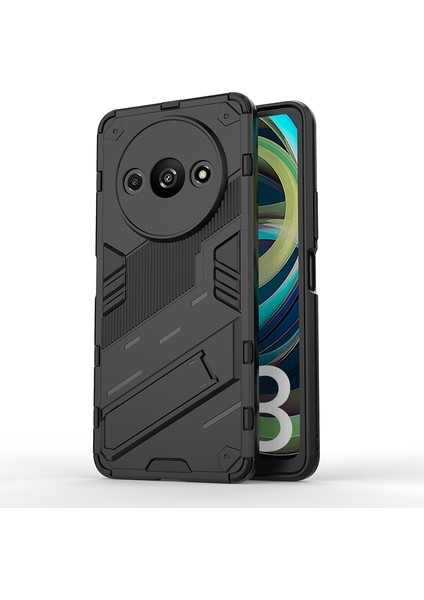 Xiaomi Redmi A3 Görünmez Braket Zırh Cep Telefonu Kılıfı (Yurt Dışından)