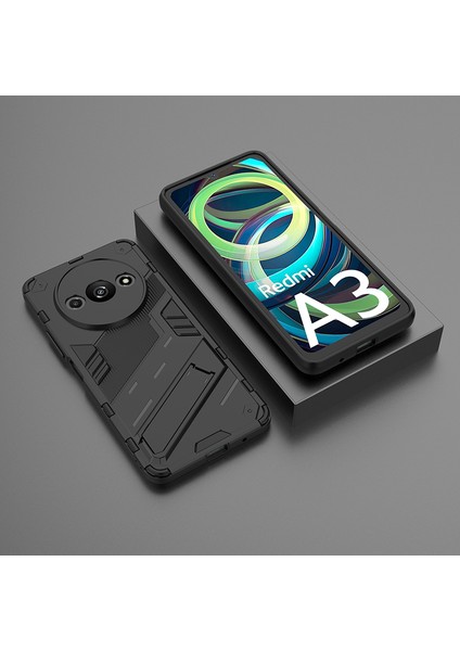 Xiaomi Redmi A3 Görünmez Braket Zırh Cep Telefonu Kılıfı (Yurt Dışından) fırsatları