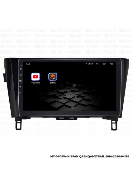 Araç Multimedya Nissan Qashqai Android 12 Carplay 4gb Ram + 64GB HDD 2014-2020 Navigasyon Ekran Myw indirimleri