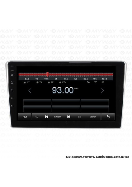 Araç Multimedya Toyota Auris Android 12 Carplay 4gb Ram + 64GB HDD Navigasyon Ekran Myw fırsatları