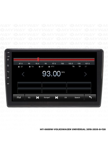 Araç Multimedya Volkswagen Golf 7.5 Android 12 Carplay 4gb Ram + 64GB HDD Navigasyon Ekran Myw fırsatları