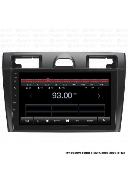 Araç Multimedya Ford Fiesta Android 12 Carplay 4gb Ram + 64GB HDD 2005-2008 Navigasyon Ekran Myw fırsatları