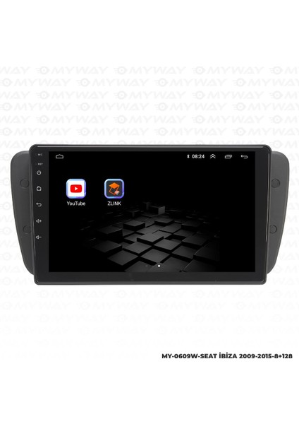 Araç Multimedya Seat Ibiza Android 12 Carplay 4gb Ram + 64GB HDD 2009-2015 Navigasyon Ekran Myw indirimleri
