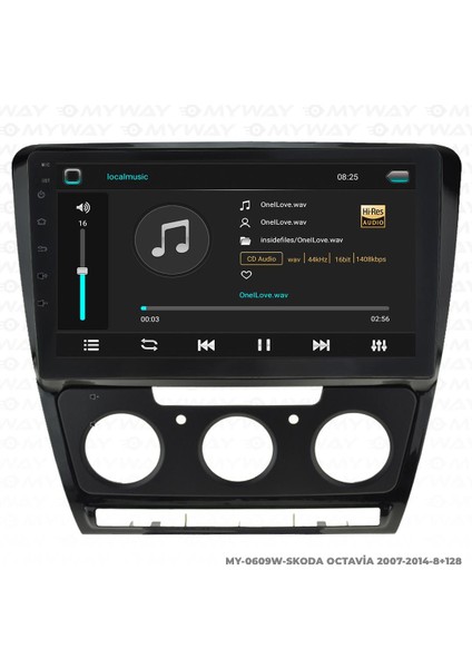 Araç Multimedya Skoda Octavia Android 12 Carplay 4gb Ram + 64GB HDD 2007-2014 Navigasyon Ekran Myw fiyatları