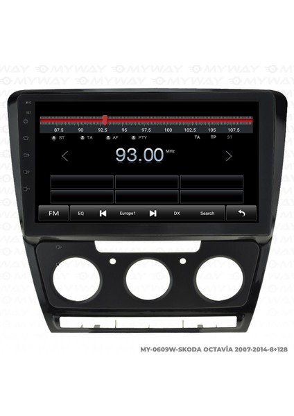 Araç Multimedya Skoda Octavia Android 12 Carplay 4gb Ram + 64GB HDD 2007-2014 Navigasyon Ekran Myw fırsatları