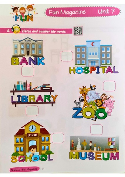 3. Sınıf Fun and Learn Course Book - Activity Book - Fun Magazine - 3. Sınıf Deneme Sınavı - İngilizce Dil Kartları - 3'lü İngilizce-Türkçe Hikaye Seti 8'li Set fiyatları
