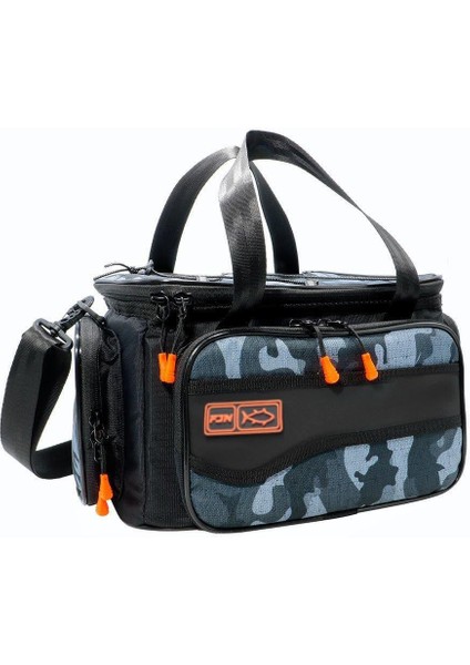 Black Camo Helper Bag - Balıkçı Çantası