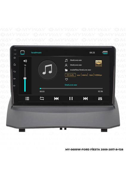 Araç Multimedya Ford Fiesta Android 12 Carplay 4gb Ram + 64GB HDD 2013-2017 Navigasyon Ekran Myw fiyatları