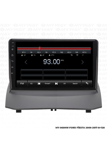 Araç Multimedya Ford Fiesta Android 12 Carplay 4gb Ram + 64GB HDD 2013-2017 Navigasyon Ekran Myw fırsatları