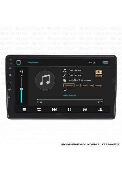 Araç Multimedya Ford Transit Android 12 Carplay 4gb Ram + 64GB HDD 2007-2013 Navigasyon Ekran Myw fiyatları