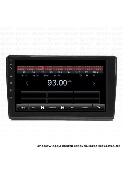 Araç Multimedya Dacia Duster Android 12 Carplay 4gb Ram + 64GB HDD 2009-2013 Navigasyon Ekran Myw fırsatları