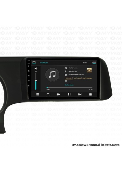 Araç Multimedya Hyundai Elantra Android 12 Carplay 4gb Ram + 64GB HDD 2014-2017 Navigasyon Ekran Myw