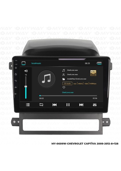 Araç Multimedya Chevrolet Captiva Android 12 Carplay 4gb Ram + 64GB HDD 2009-2012 Navigasyon Ekran Myw fiyatları