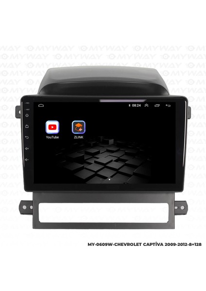 Araç Multimedya Chevrolet Captiva Android 12 Carplay 4gb Ram + 64GB HDD 2009-2012 Navigasyon Ekran Myw indirimleri