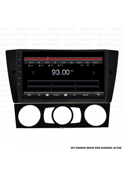 Araç Multimedya Bmw E90 Android 12 Carplay 4gb Ram + 64GB HDD Manuel Navigasyon Ekran Myw fırsatları