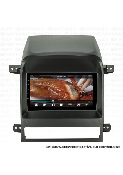 Araç Multimedya Chevrolet Captiva Android 12 Carplay 4gb Ram + 64GB HDD 2007-2011 Navigasyon Ekran Myw