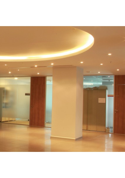 5W Yuvarlak Cob LED Armatür Beyaz Kasa Günışığı modelleri