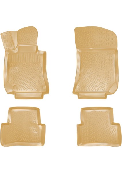 Mercedes Cls W218 2018 Araca Özel 3D Havuzlu Bej Paspas