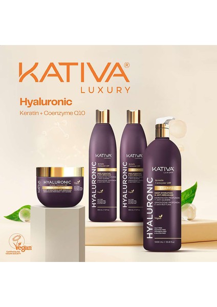 Hyaluronic Shampoo 355 ml - Derin Nem Sağlayan Kırılma Önleyici Şampuan