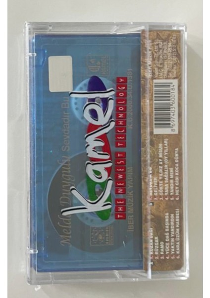 Melda Duygulu Sevdadır Bu Kaset (Jelatininde Sıfır Orjnal Dönem Baskı Kaset)