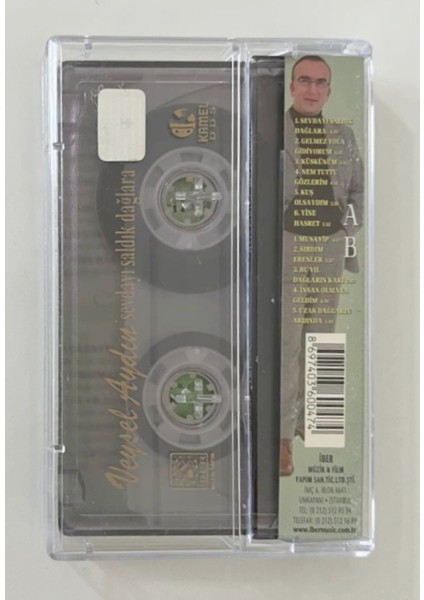 Veysel Aydın Sevdayı Saldık Dağlara Kaset (Orjnal Dönem Baskı Kaset) fiyatları