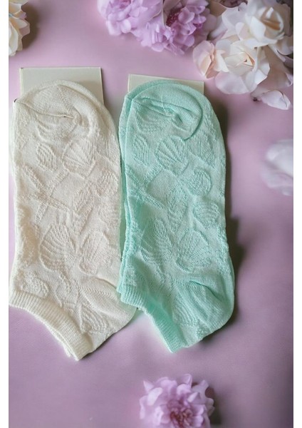 4 Çift Sevimli Desenli Kadın Patik Dikişli Retro Düşük Kesim Ayak Bileği Sox Örgü Ince Kristal Ipek Çorap 36-41 indirimleri