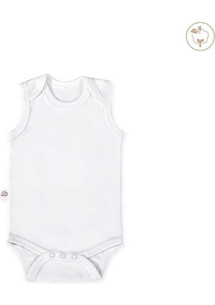 Beyaz Renk Bodysuit Kolsuz 5'li Set %100 Pamuk Bebek Atleti Seti fiyatları