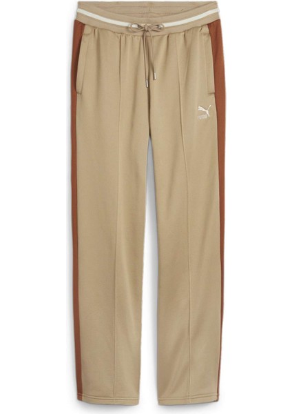 Erkek Prairie Tan Puma T7 For The Fanbase Track Pants Pt Açık Kahve Erkek Eşofman Altı