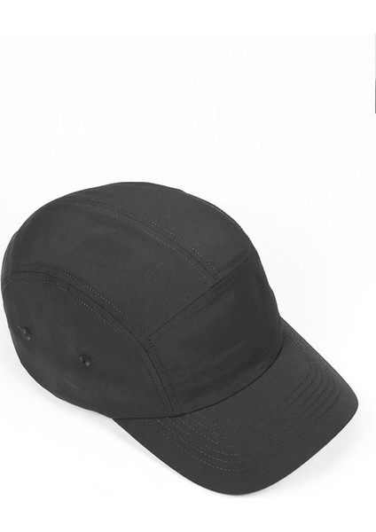 5 Panel Basic Street Snapback Hiphop Cap Siyah Şapka