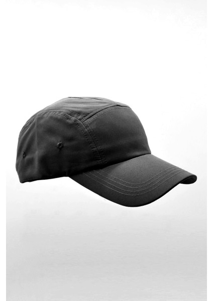 5 Panel Basic Street Snapback Hiphop Cap Siyah Şapka