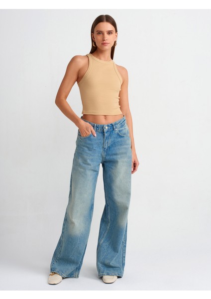 20810 Crop Top-Camel modelleri
